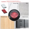 Strong Magnet Magnetic Push Button Switch Protective Cover Round 50