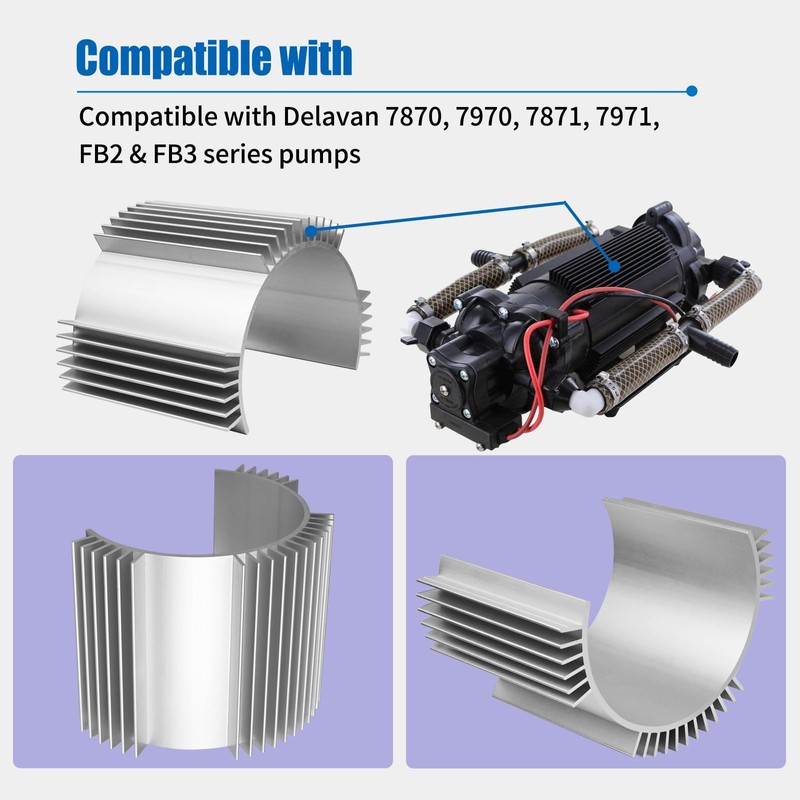 AQBB 50-126 Heat Sink Compatible with Delavan 7870, 7970, 7871,