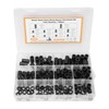 150Pcs Nylon Spacers Assortment Round Plastic for Screws Hardware Standoff