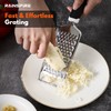 Rainspire Rainspire Professional Cheese Graters for Kitchen Stainless Steel Handheld,
