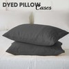 Imperial Rooms Pillow Cases 2 Pack Brushed Microfibre Pillow Covers