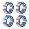 sourcing map MR85-2RS Deep Groove Ball Bearing 5x8x2.5mm Double Sealed