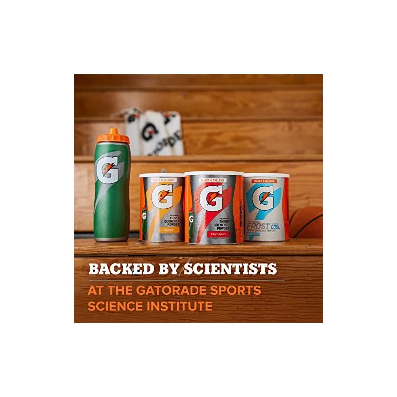 Gatorade Thirst Quencher Powder, Frost Glacier Freeze, 76.5 Ounce, Pack