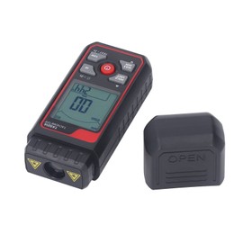 Tachometer 2.5 RPM to 999999 RPM Digital Display Black Non-Contact Tachometer for Devices
