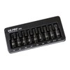 US PRO INDUSTRIAL 9PC 3/8" DR Impact Spline Bit Sockets