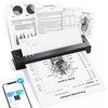 TATTMUSE Portable Thermal Printer A4, A28U Wireless no Ink Printer