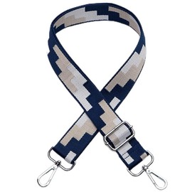 PTNKUIIY Taschengurt Schulterriemen für Damen und Herren, 80-140cm 3,8cm längenverstellbarer Tragegurt Umhängegurt für Schultertasche und Handtaschen Mädchen DIY Zubehör für Tasche,Dunkelblau