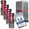 Travely® Premium Luggage Strap – Particularly Eye-catching and Safe –