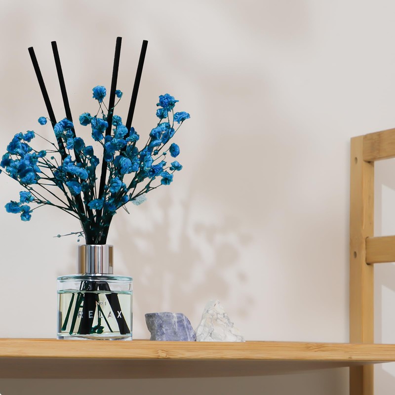 Freesia Jasmine White Tea Reed Diffuser Set, 3.4 oz Scent