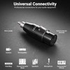 deleyCON Audio Adapter XLR to RCA RCA XLR Female to