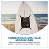 Paddleboard Deck Bag,Stand up Paddle Board Pouch,Mesh Storage Bag SUP
