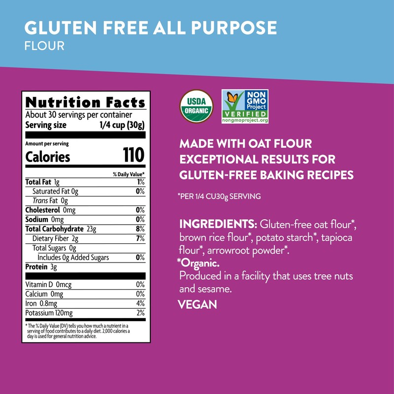 Nature's Path Organic Gluten Free All Purpose Flour, 32 oz
