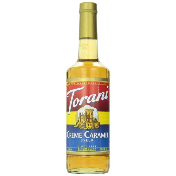 Torani Creme Caramel Syrup, 750 ml