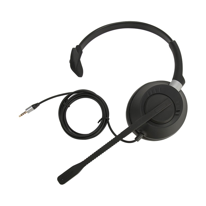 X6S 3.5 Telephone Headset ENC Active Noise Cancelling Single Ear