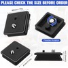 TOODOO 2 Pack 41mm and 43mm Tripod Quick Release Plate