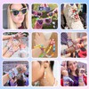 2400pcs Pony Beads 72 Colors 9mm Friendship Bracelets Making Kit,