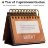 Global Printed Products Motivational & Inspirational Perpetual Daily Flip Calendar