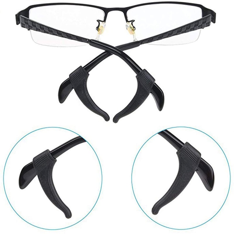 MOLDERP 12 pairs Kids and Adults Sport Eyewear Retainer Hook
