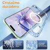 Funda Magnética Iphone Protector Pantalla Privacidad Amarillenta Prueba Golpes Transparente