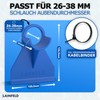 LAINFELD 2 x Pool Hose Holder, 26-38 mm, Pool Hose