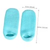 BIUDECO 1pair Gel Moisturizing Heel Socks for Foot Care Anti-crack