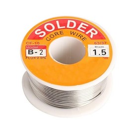 BULK 23 PIECES B-2 1.0 New 100g 1mm Solder Core Wire FLUX 2.0% CF-10 63/37 DIAM Tin Lead Line Rosin Core Soldering Wire Reel 1.0MM B2-1.0