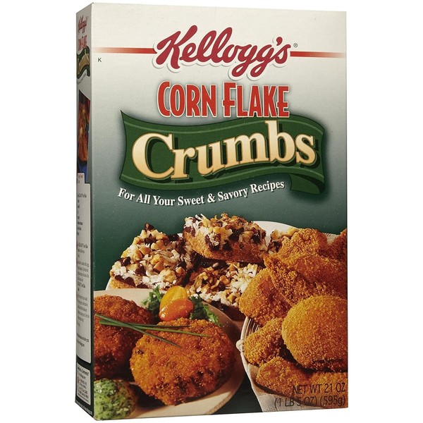 Kellogg's Corn Flake Crumbs, 21 oz Boxes