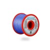 BNTECHGO 30 Gauge Silicone Wire Spool 50 ft Blue Flexible
