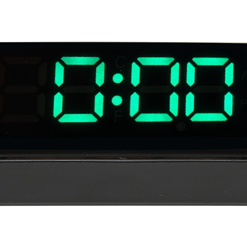 LED Clock Dual Mode Auto Dimming Temperature Display Snooze Function