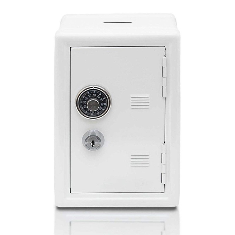 GOODS+GADGETS Mini Safe Piggy Bank Money Box with Combination Lock
