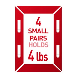 Command Small Picture Hanging Strips, Damage Free Hanging Picture Hangers, No Tools Wall Hanging Strips for Christmas Decorations, 18 White Adhesive Strip Pairs(36 Command Strips)