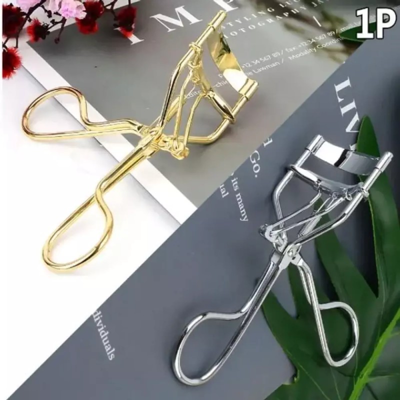 How's 눈썹 뷰러 속눈썹 올리기 휴대용 집게 클래식 [골드] Eyebrow