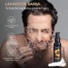 Kaisasa® Kit Barba aceite para barba,cuidado de barba,shampoo para barba,kit