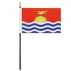 Kiribati Table Flag 4'' x 6'' - Kiribati Desk Flag