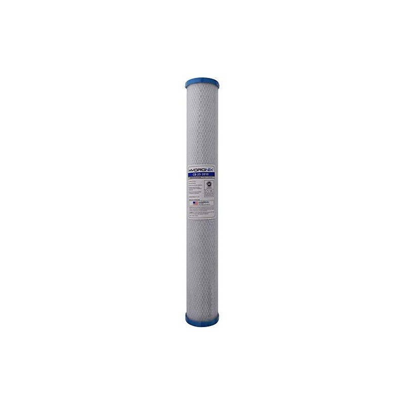 Hydronix CB-25-2010 Replacement Carbon Water Filter20" x 2.5" (10 Micron)