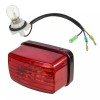 Caltric Taillight Assembly w/ Bulb fits Yamaha Grizzly 660 YFM660F