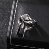 Yumikoo DOOM Mask Ring for Men Gladiator Style Titanium Stainless