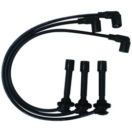 Spark Plug Wire Set Replaces for MIA11722 MIA11723 MIA11724, Pack of 3 Spark Wire kit for John Deere 825i 825i S4 by GRABOTE