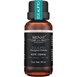 Bienat Aceite Esencial de Eucalipto 30mL Natural Difusor y Aromaterapia