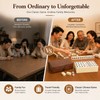 144-Tile Mini Chinese Mahjong Set with Storage Case & Dice