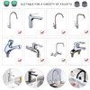 BEIIEB 10 Pack Faucet Aerator with 10 Piece Gasket, Faucet