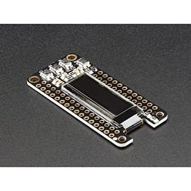 FeatherWing OLED - 128 x 32 OLED Add-on for All Feather Boards