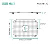 Serene Valley Sink Grid 18-1/8" L x 13-3/8" W, Centered