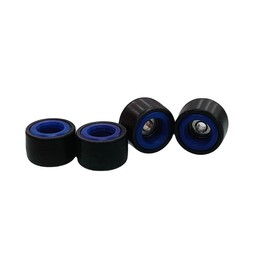 Leefai Pro Fingerboard Wheels Handmade Red core Black Wheel - 7.8mmx5.1mm -Inner layer Colorway (BLUE)