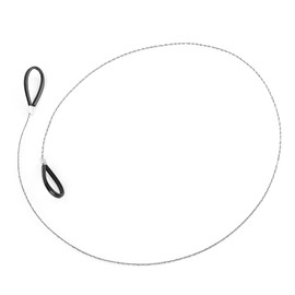 Emergency Wire Saw Scroll Steel Wire Saw for Outdoor - Portable Camping Tool for Hiking and Emergency