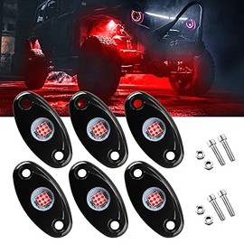 6 Luces LED de Alta Potencia, luz LED de neón, a Prueba de Golpes, Impermeable, para Coche, camión, ATV, UTV, SUV, Je-EP, Todoterreno, Barco, bajo el 