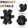 GAJUST Flexible NBR Rubber Spider Insert Solid Spider Center Inserts