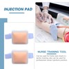 VILLCASE Pack of 2 Injection Pads Plastic Intramuscular Injection Training