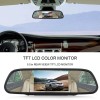 IPoster 5-inch LCD Rearview Mirror Display Screen 360° Mini Rearview