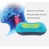 NatureHike Lightweight TPU Aeros Inflatable Cushion with New Nozzle Blue